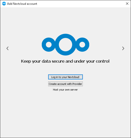 Cliente de Nextcloud | Wiki ECCI